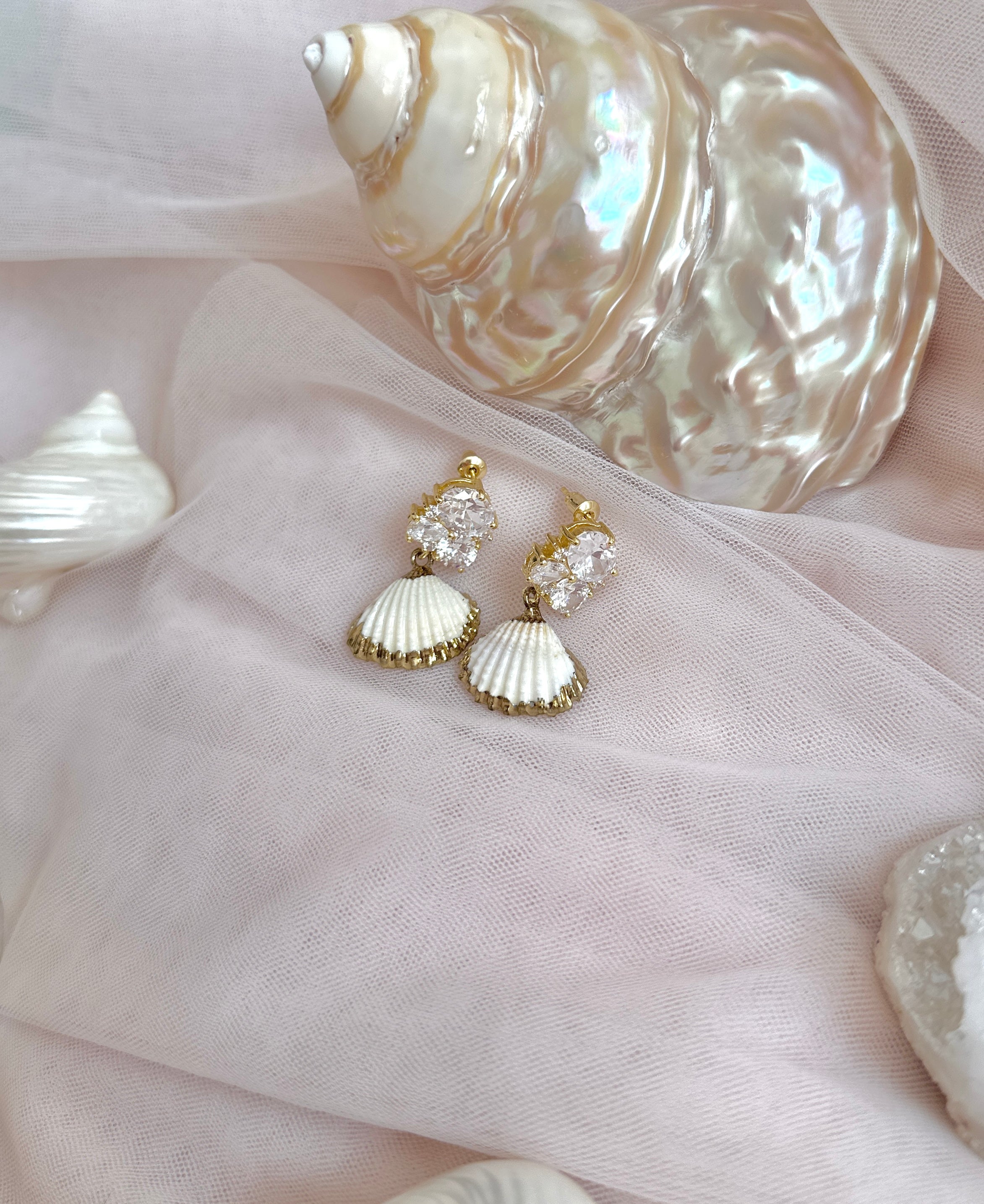 The “Gilded Mermaid” Earrings