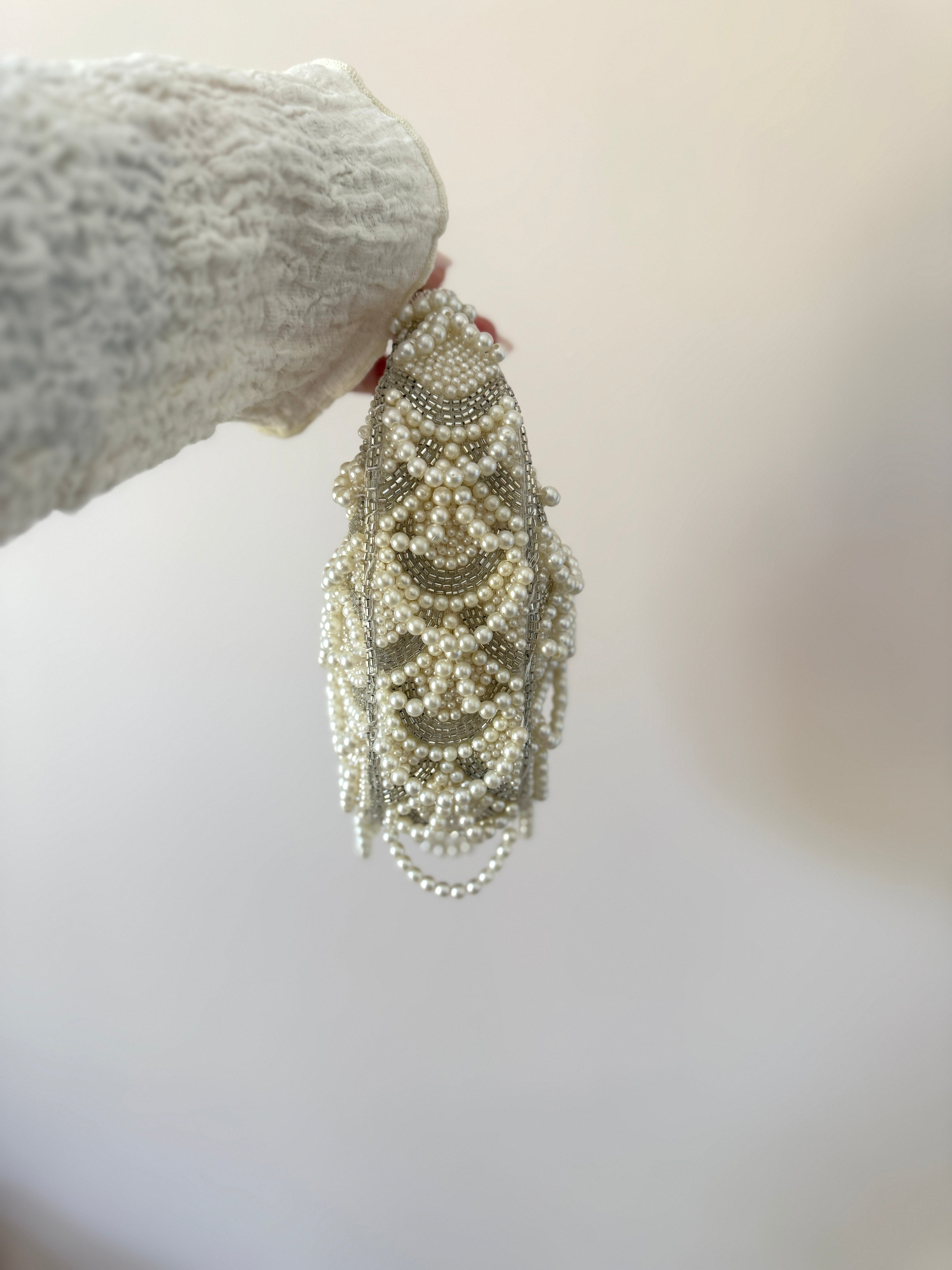 The “Daphne” Pearl Beaded Bag