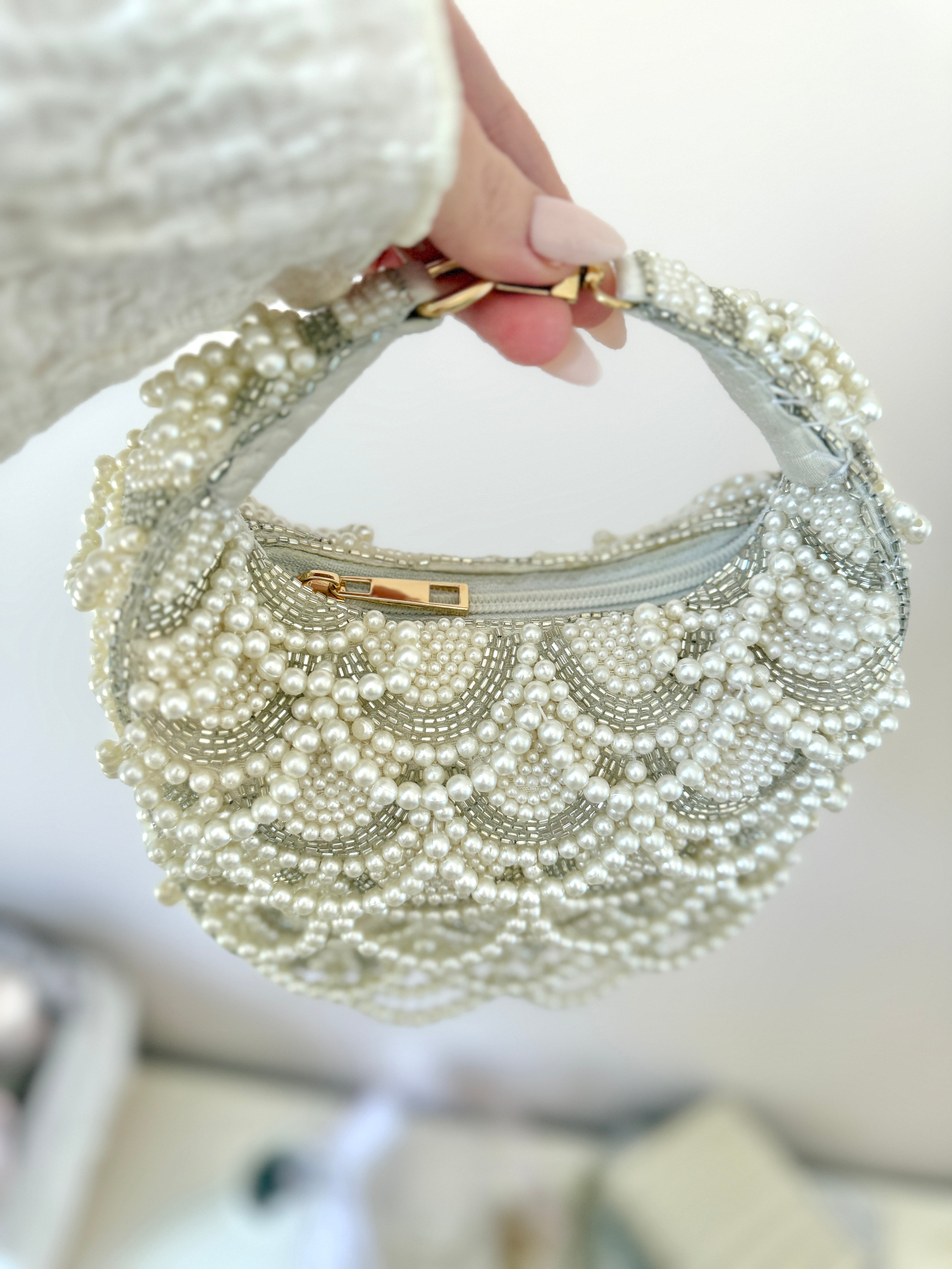 The “Daphne” Pearl Beaded Bag