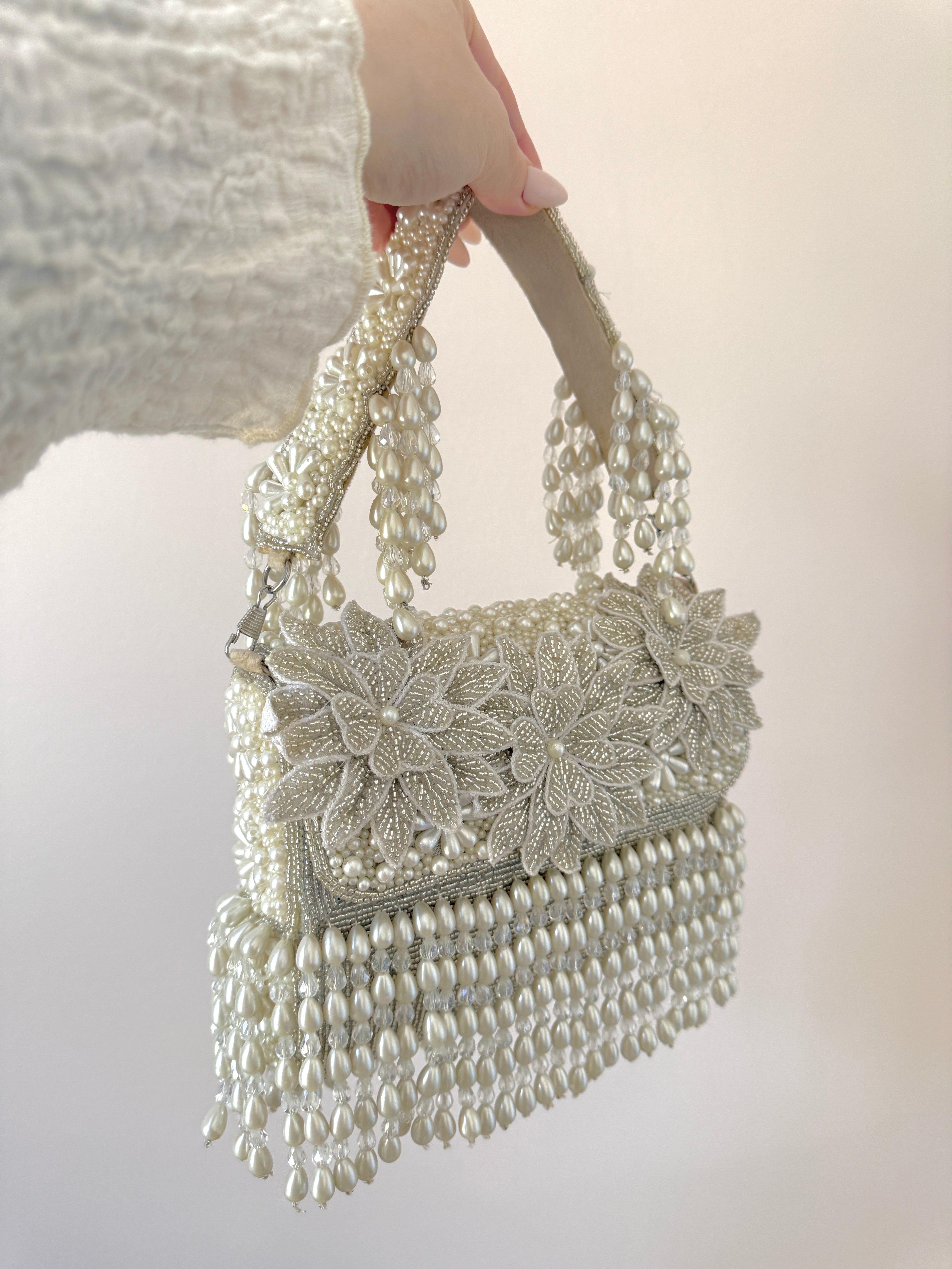 The “Blythe” Pearl Beaded Bag