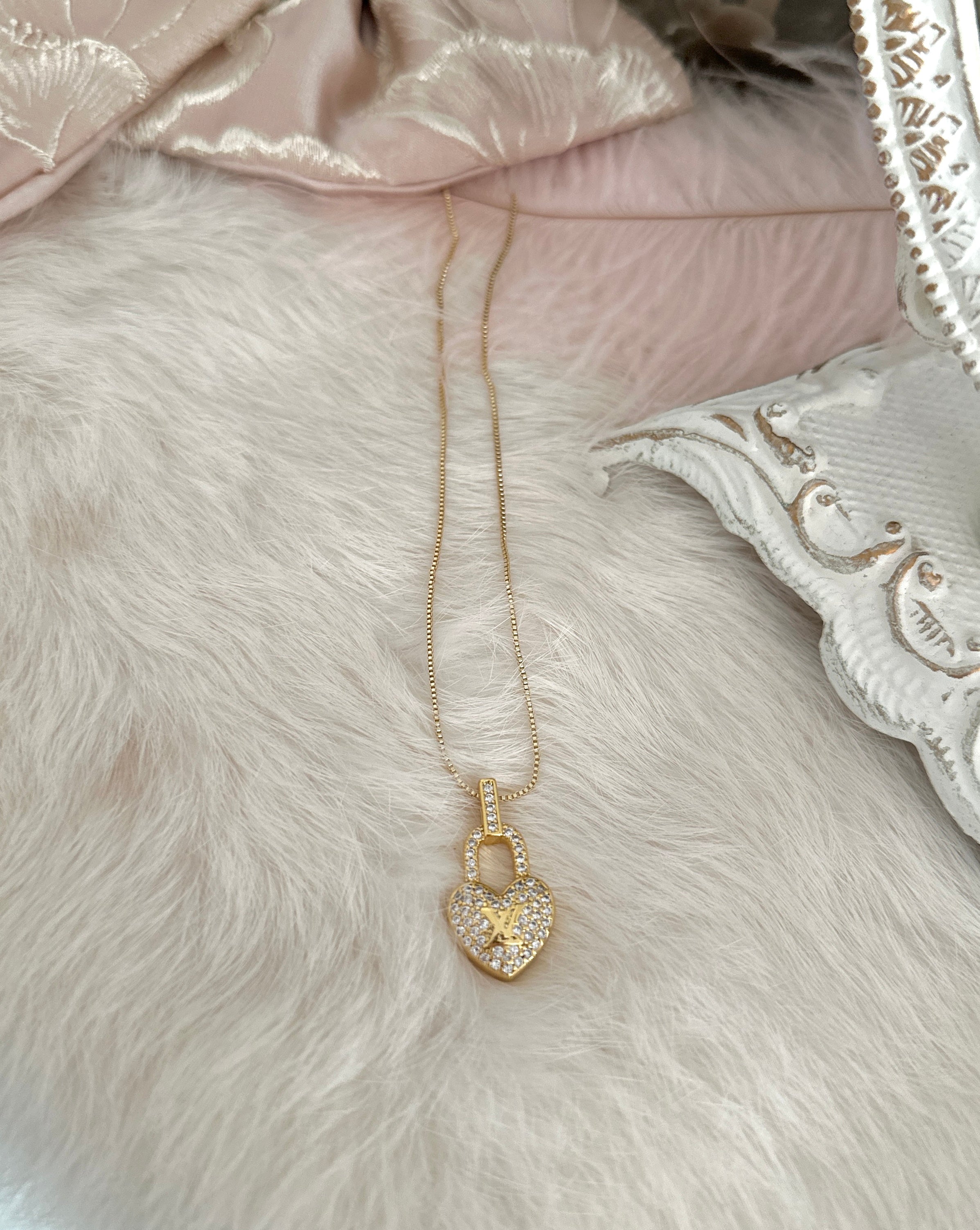 The “LV Locket” Necklace