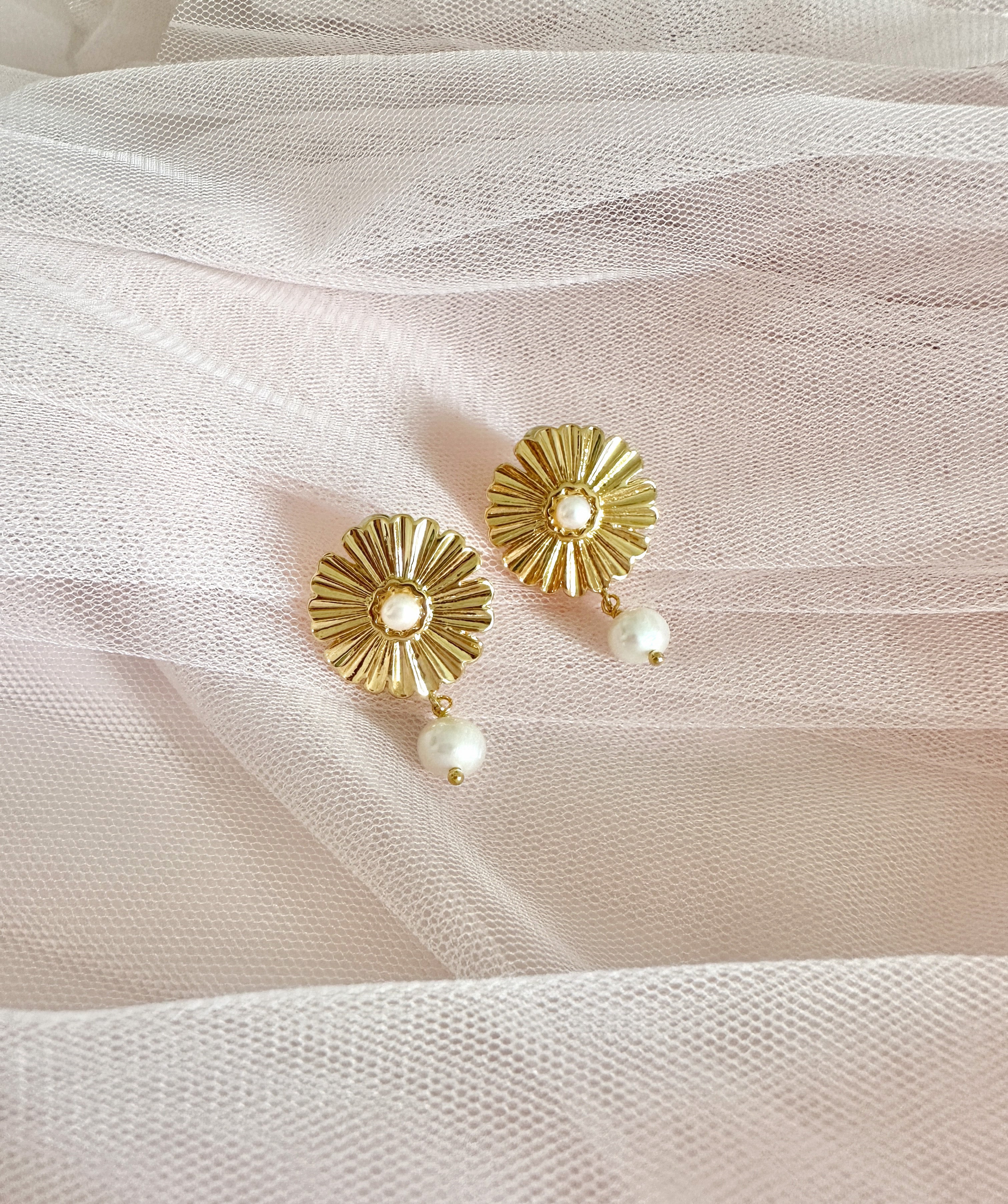 The “Oceana” Fleur Earrings