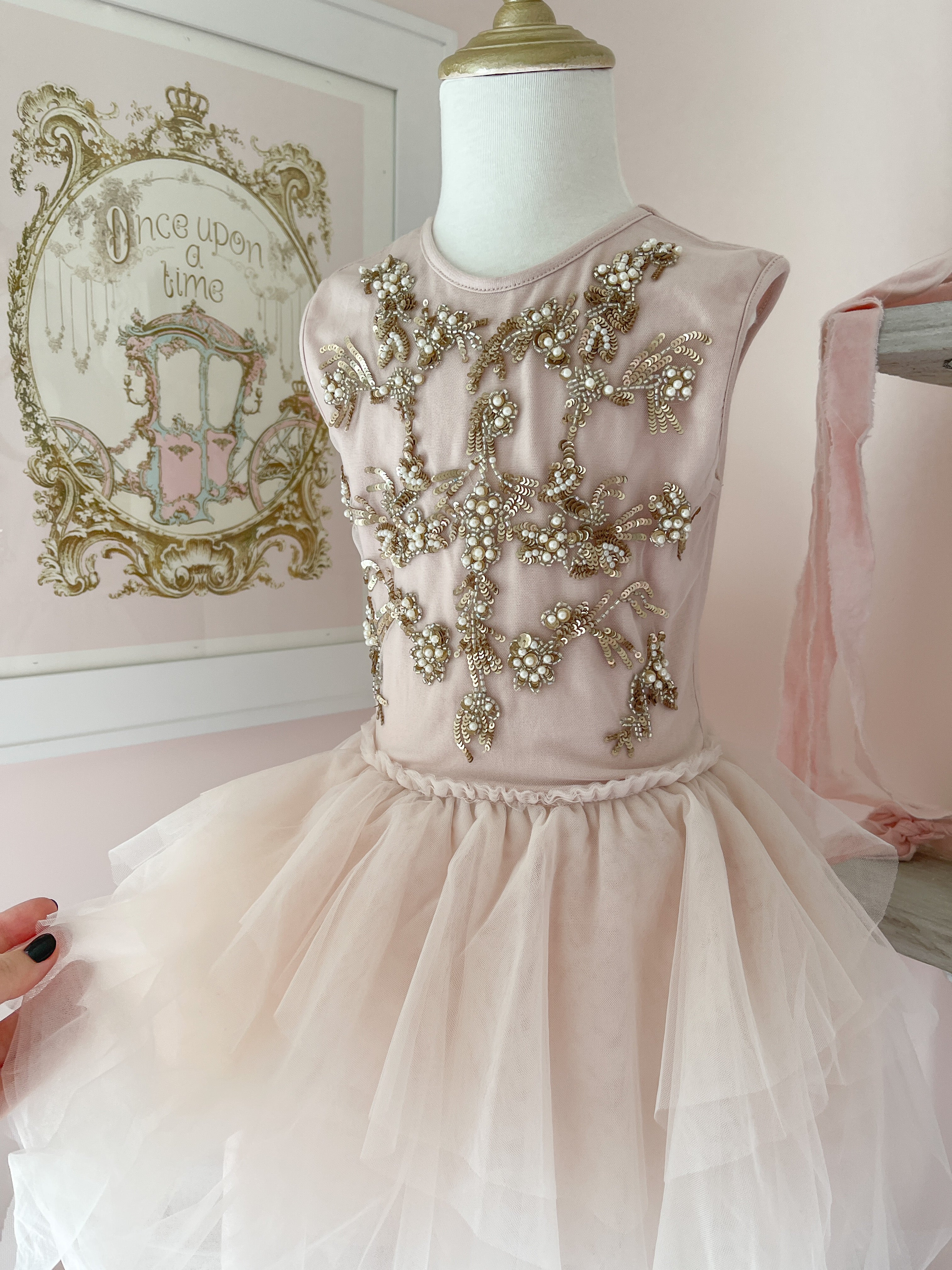 The “Clara” Blush Pink Tutu Dress