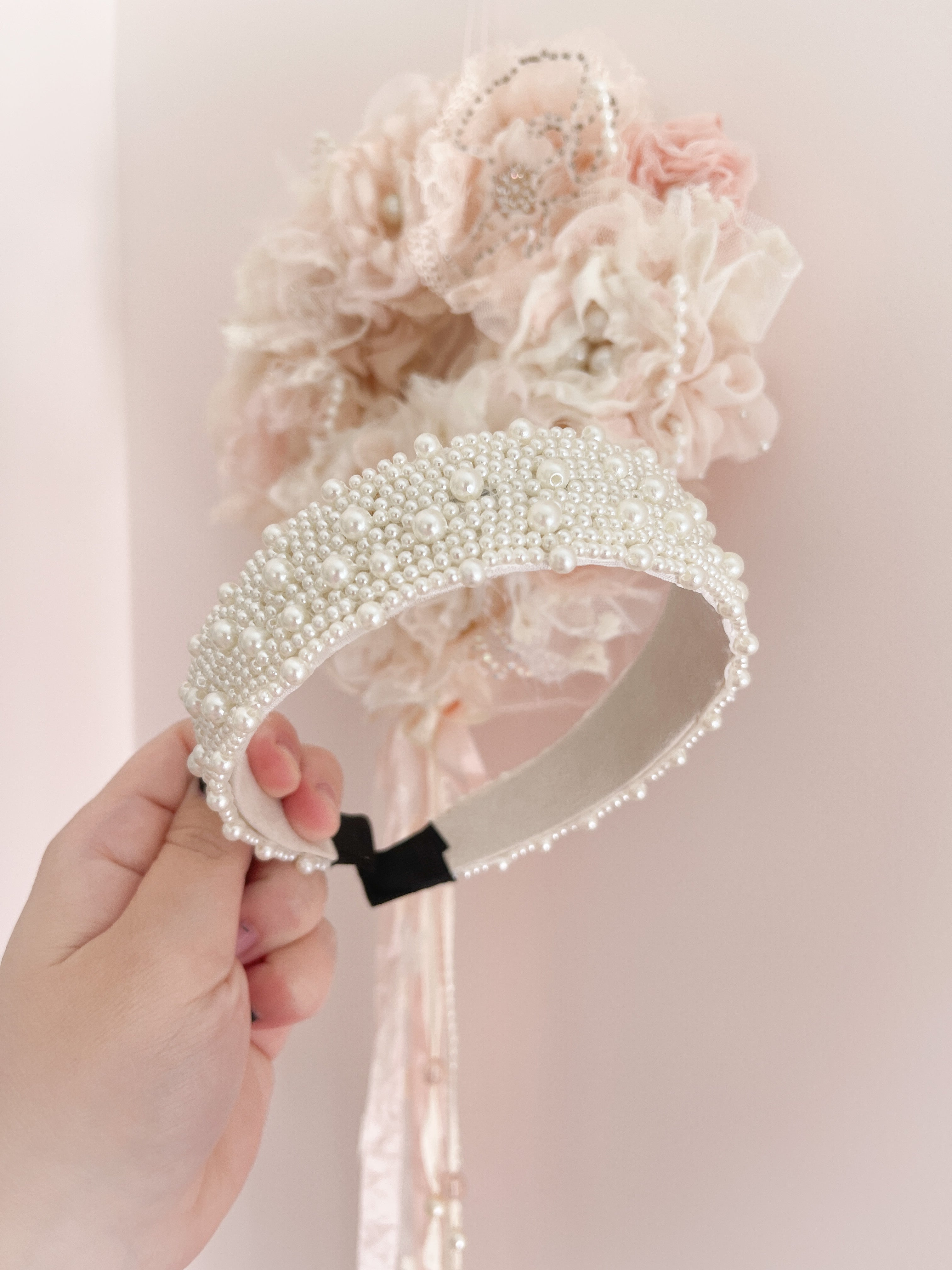 The "Ballerina Pearl” Headband