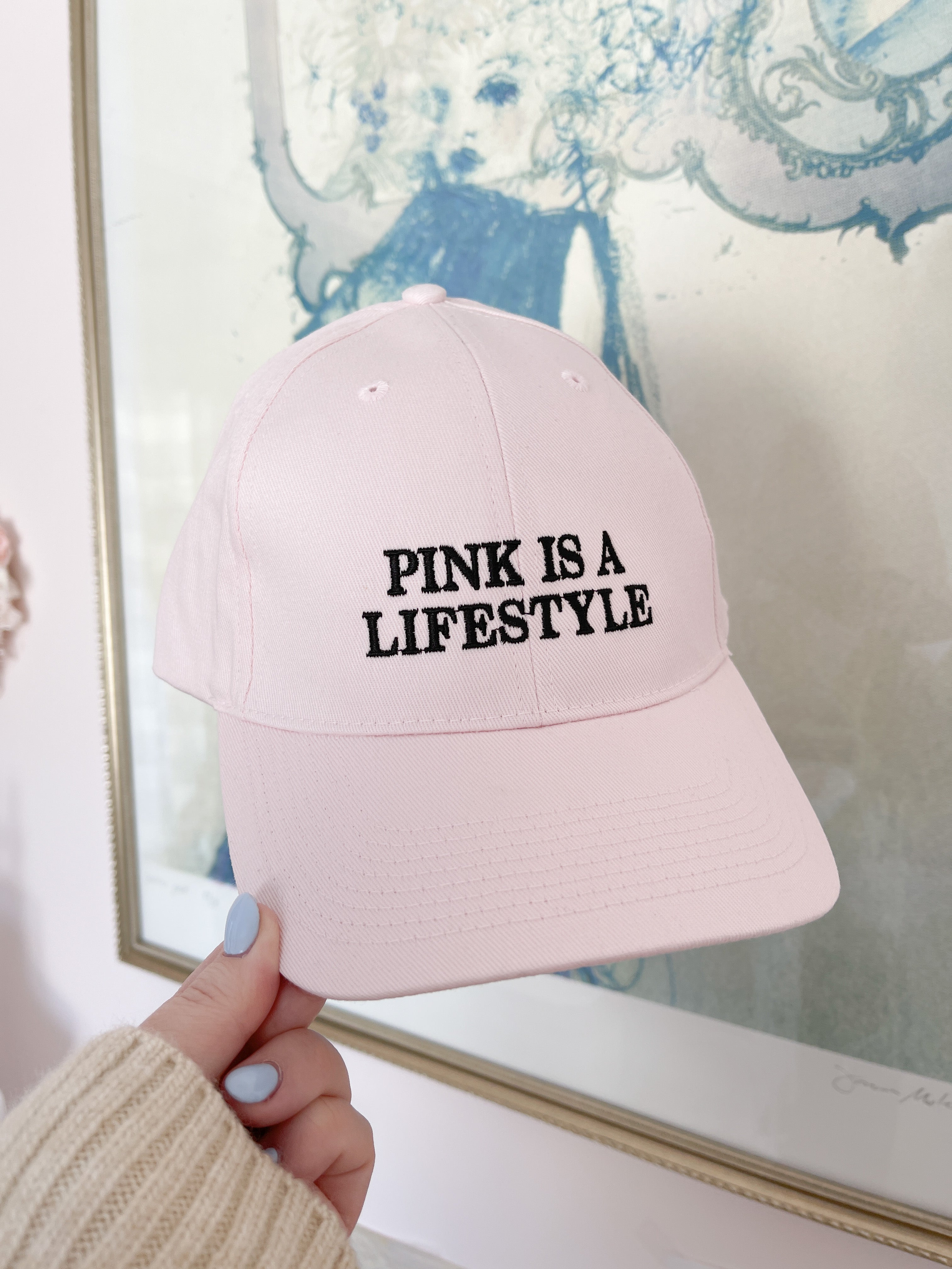 Pink Is A Lifestyle Ball Cap